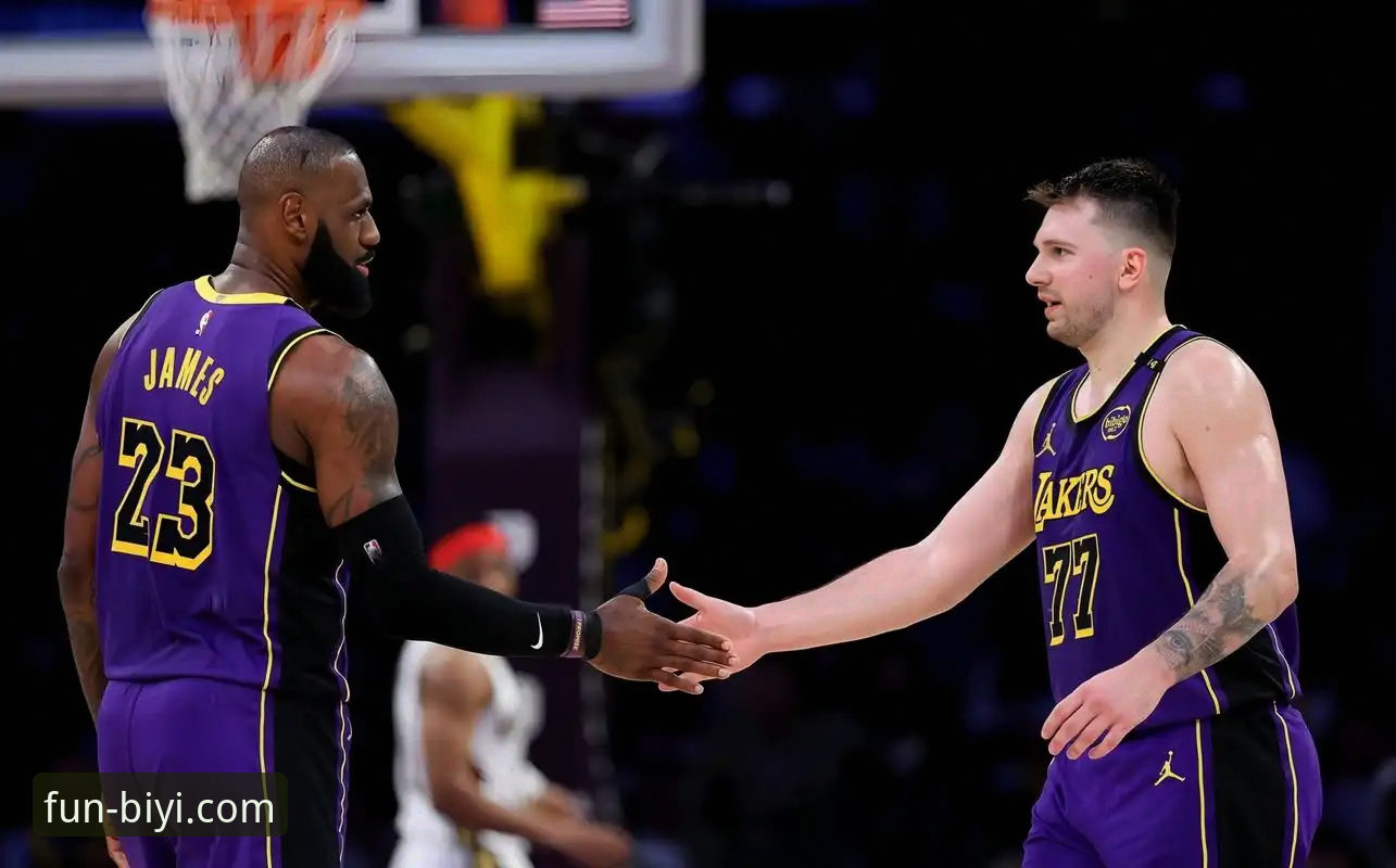 湖人客场力克步行者，东契奇43分引爆必一娱乐平台观赛热潮